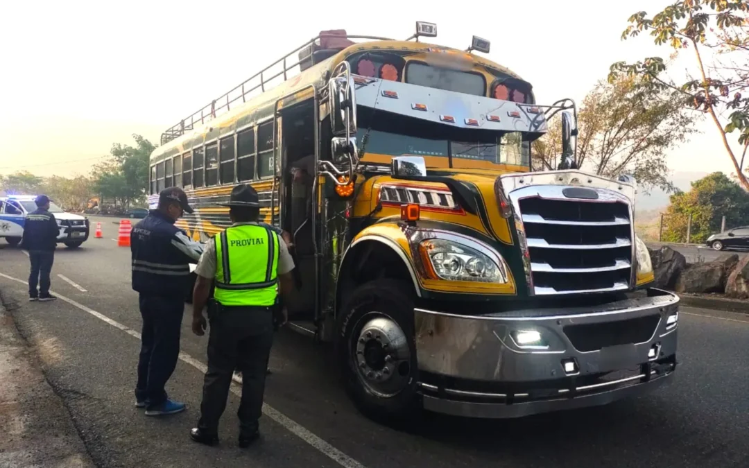 Para garantizar la seguridad de usuarios DGT ha inspeccionado 2 mil 329 buses