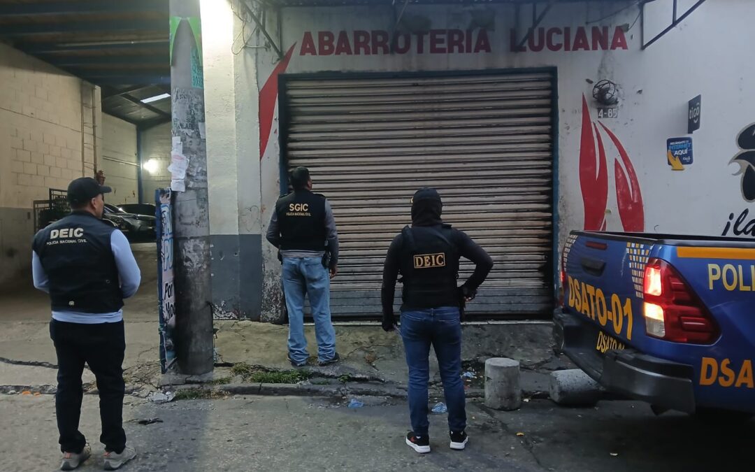 PNC efectúa 28 allanamientos para desarticular banda “Pies Descalzos”