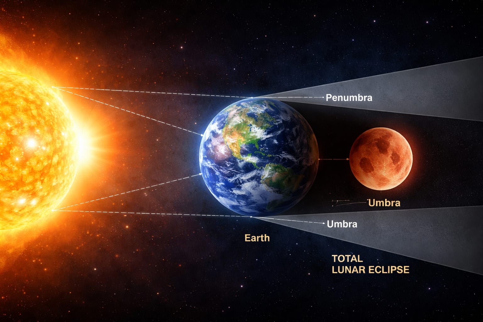 Guatemala presenciará eclipse lunar total en la madrugada del 3 de ...