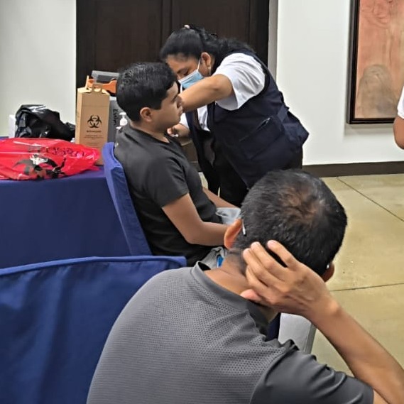Refuerzan protección contra el sarampión en Antigua Guatemala