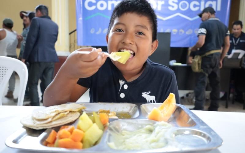 MIDES inaugura nuevo Comedor Social en Santa Rosa de Lima