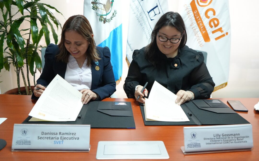 SVET y CERI firman convenio para proteger a la niñez
