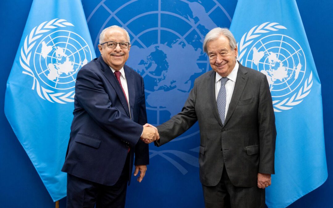 Carlos Martínez y António Guterres analizan Estado de derecho y desafíos globales