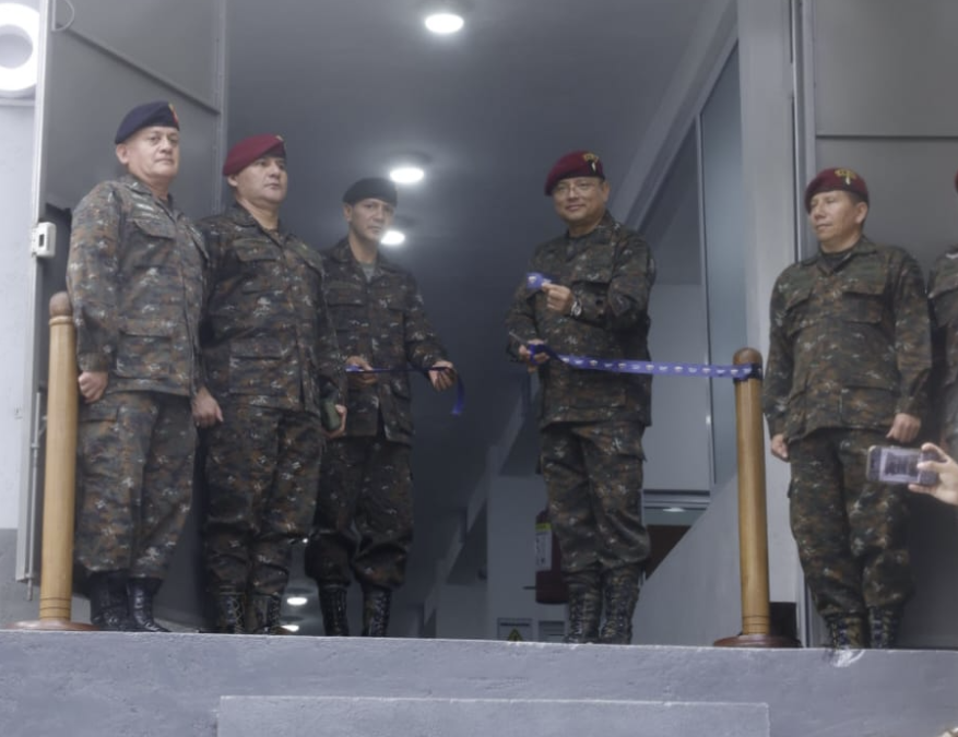 Digecam inaugura laboratorio de huella balística para fortalecer trazabilidad de armas