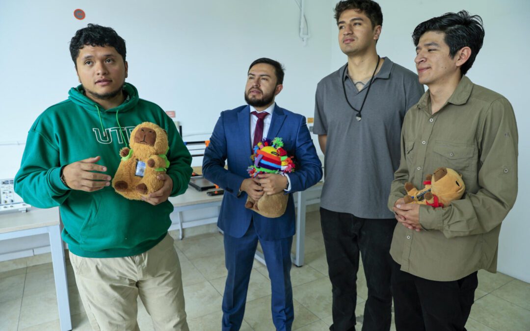Capibot: el robot capibara desarrollado en Ecuador para apoyar a niños con autismo