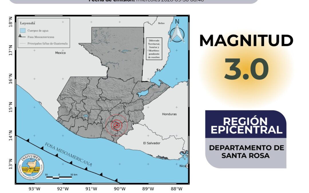 Dos sismos en Santa Rosa mantienen activa la alerta sísmica este miércoles