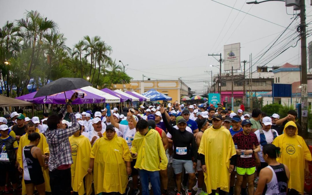 Carrera 5K contra la violencia toma las calles de Escuintla