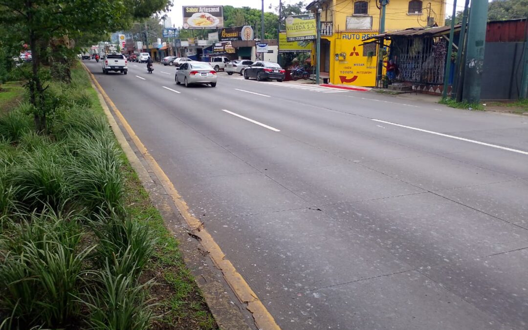 Liberan el paso en el Km. 29.5 de la Interamericana