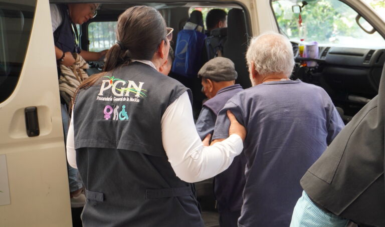 PGN protege a 108 adultos mayores en área metropolitana