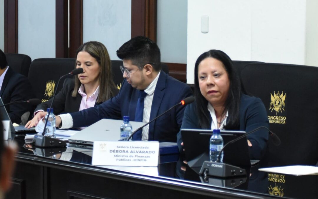 Mineco y Minfin acuden al Congreso de la República para defender su propuesta de presupuesto 2027