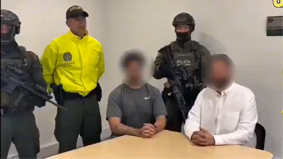 Capturan en Colombia a dos mexicanos integrantes del Clan del Golfo y el Cartel de Jalisco